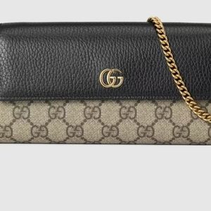 Beige and ebony GG Supreme canvas